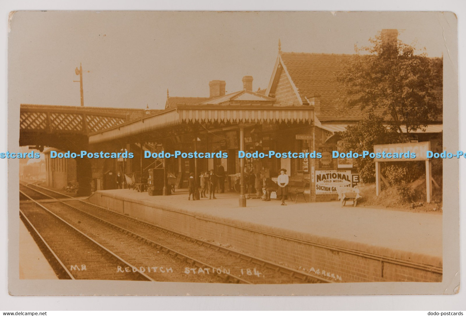 C033975 Redditch Railway Station Worcestershire RP Postcard