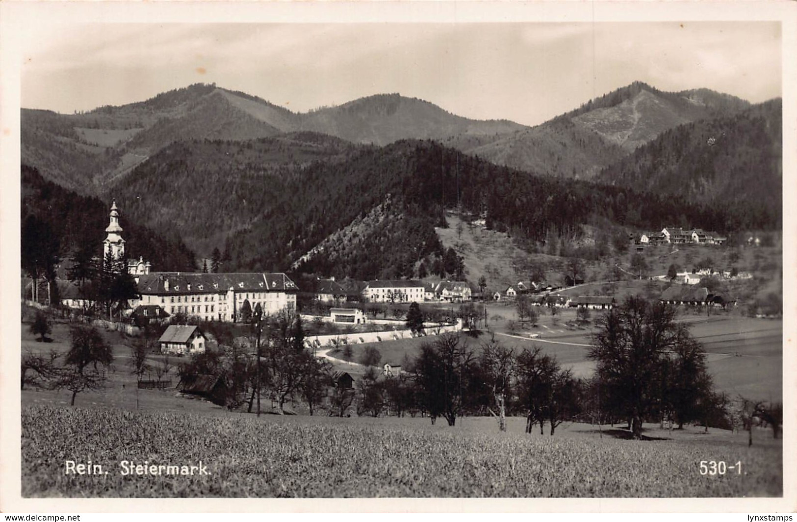 C037 Austria, Rein Steiermark vintage postcard