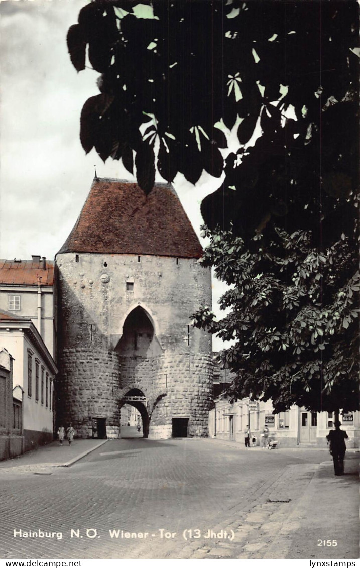 C042 Austria,  Hainburg Wiener Tor vintage postcard