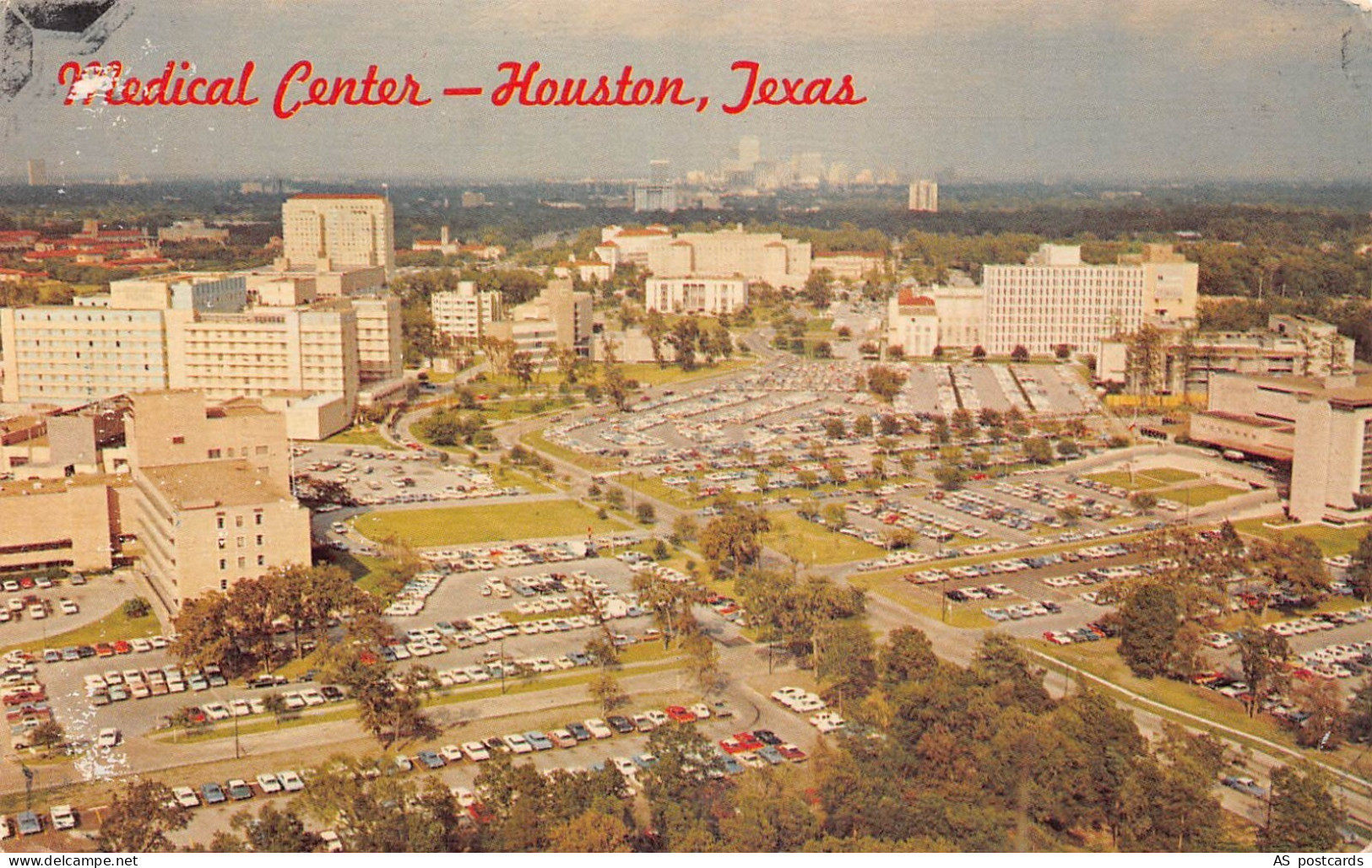 C118 Texas Houston Medical Center  vintage postcard