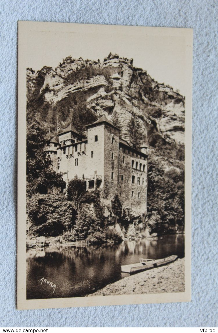 C121, Gorges du Tarn, château de la Caze, Lozère 48