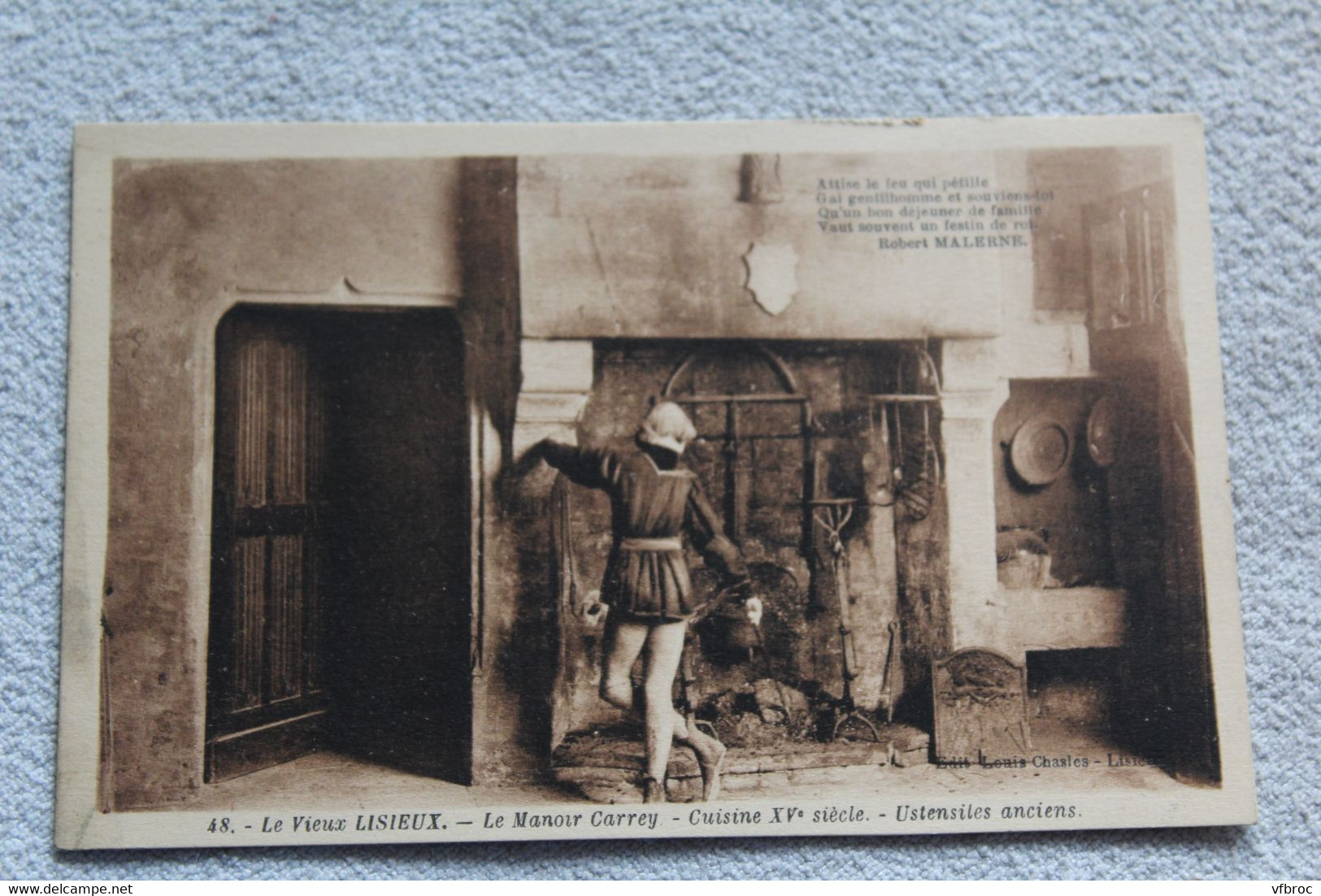 C208, vieux Lisieux, le manoir de Carrey, cuisine, Calvados 14