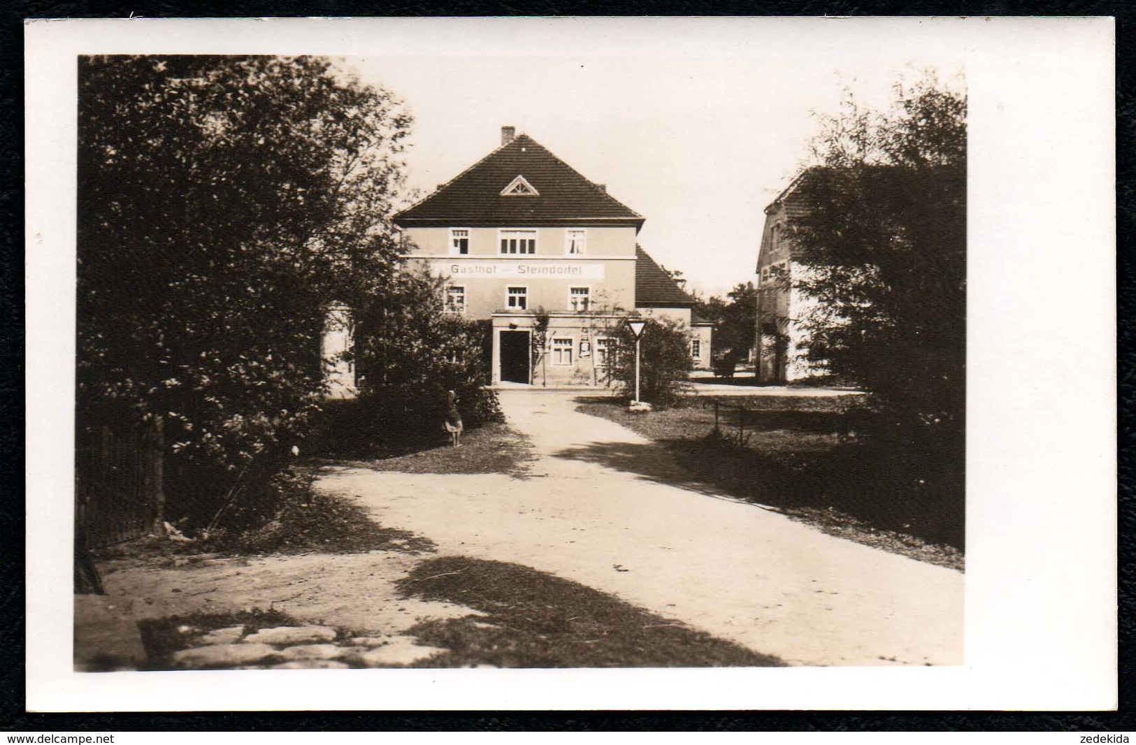 C2109 - Foto Steindörfel bei Hochkirch - Gasthof Gaststätte