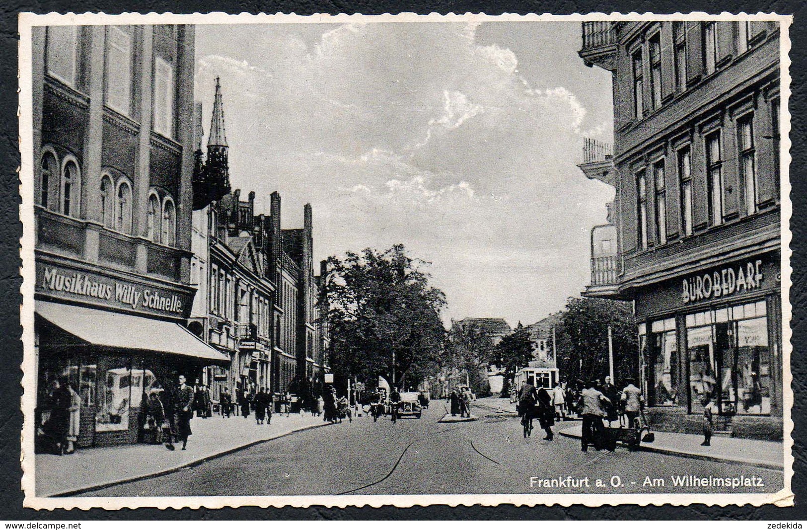 C2325 - TOP Frankfurt - Am Wilhelmsplatz - Laden Krämerladen - Karl Pohl - Feldpost 2. WK WW