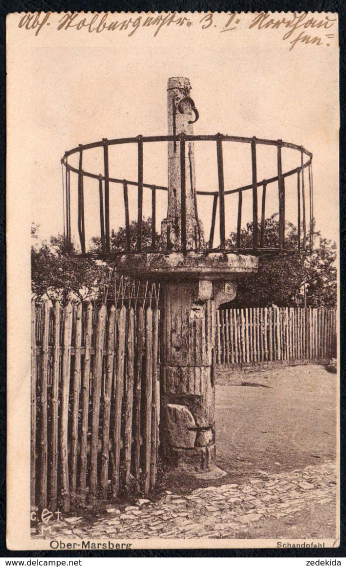 C7752 - Marsberg Obermarsberg - Schandpfahl - gel Nordhausen