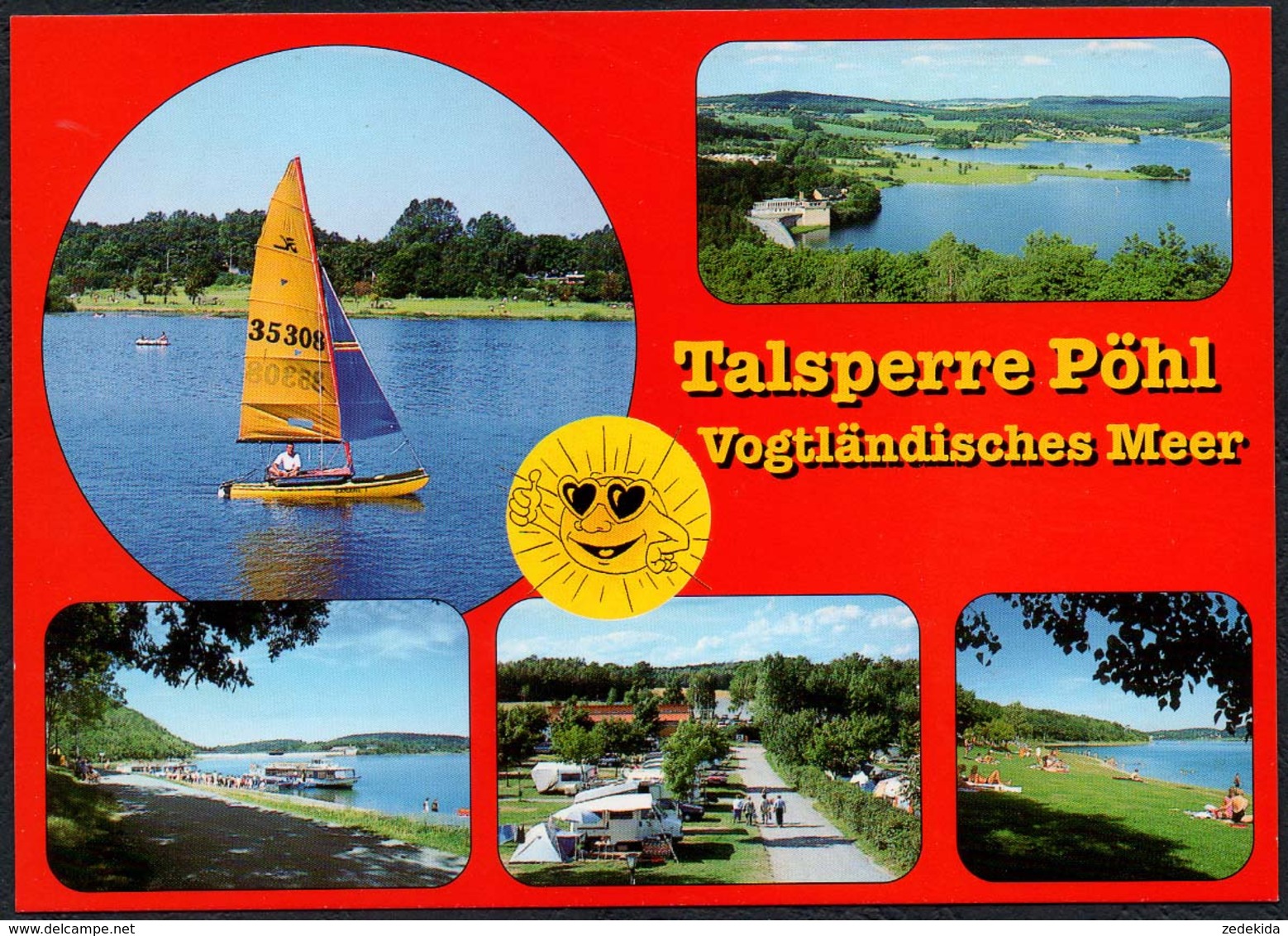 C8402 - TOP Pöhl Talsperre - Bild und Heimat Reichenbach