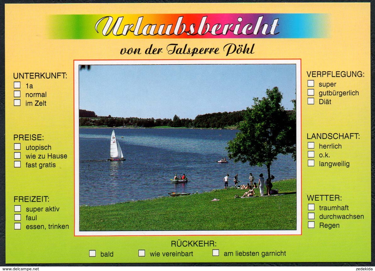 C8488 - TOP Talsperre Pöhl - Bild und Heimat Reichenbach