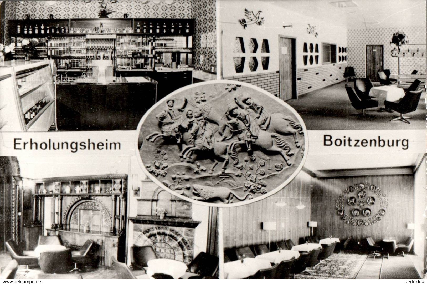 C8929 - Boitzenburg Erholungsheim - O. Pritschow Foto Handabzug