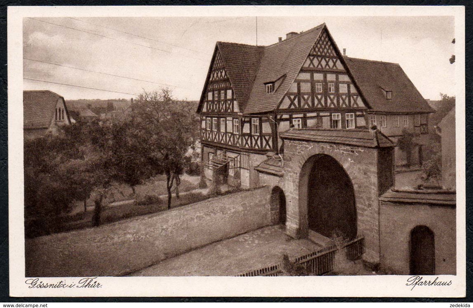 C9807 - TOP Gössnitz Pfarrhaus - Fachwerk Fachwerkhaus - Knackstedt & Co