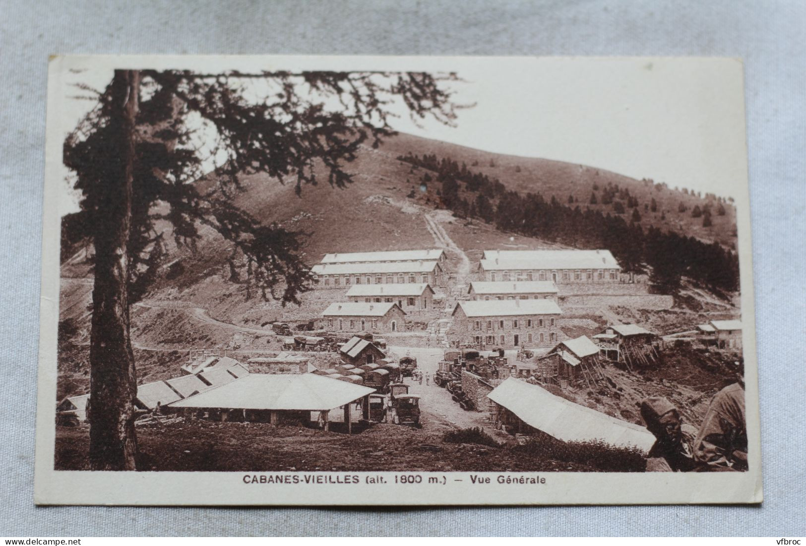 Cabanes Vieilles, vue générale, Alpes Maritimes 06