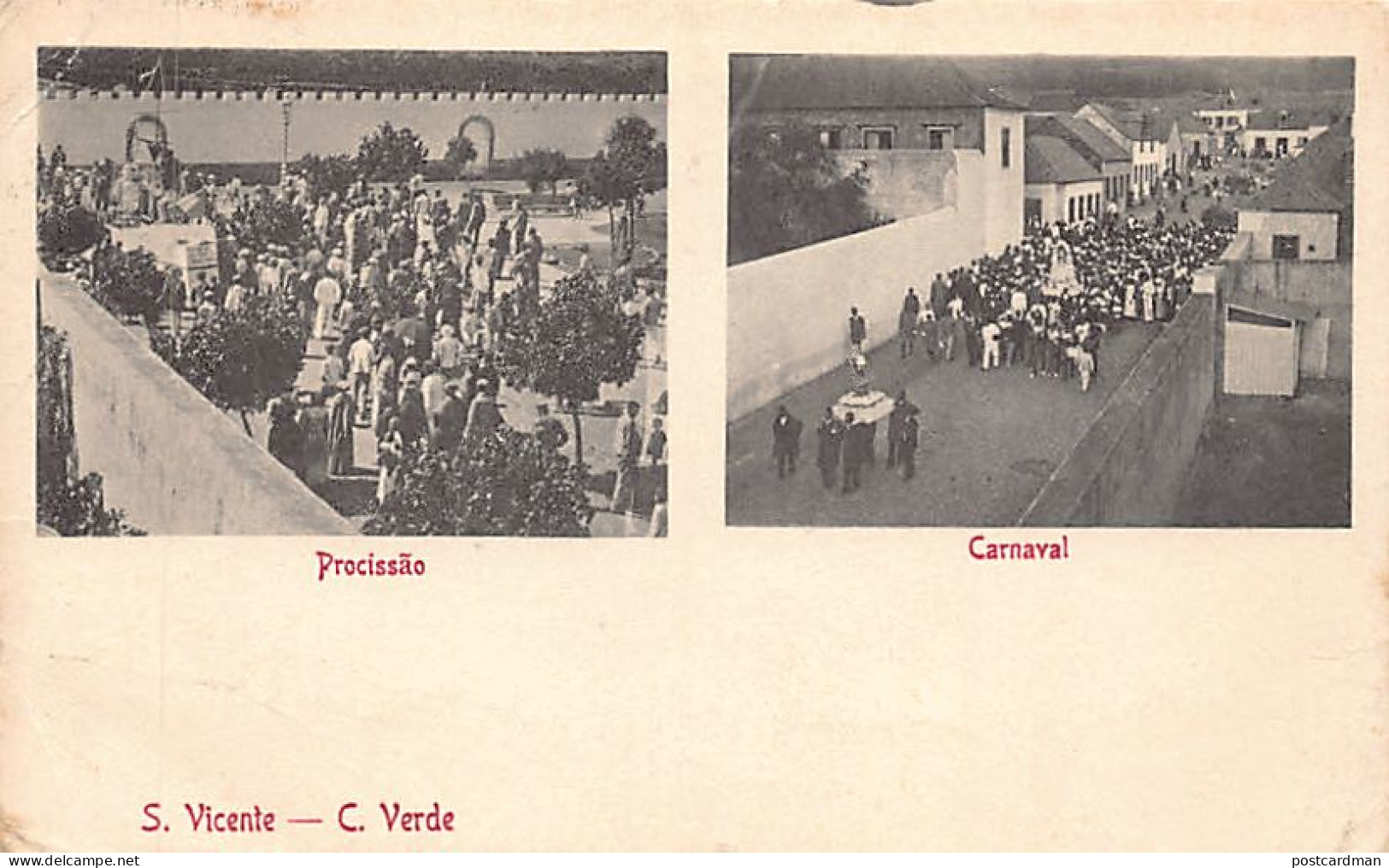 Cabo Verde - SÃO VICENTE - Prociccão - Carnaval