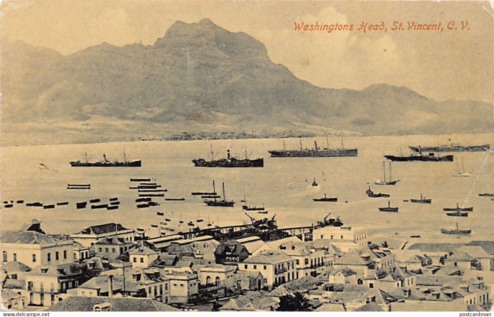 CABO VERDE - São Vicente - Washington Heads - Publ. Thornton Bros. 1207