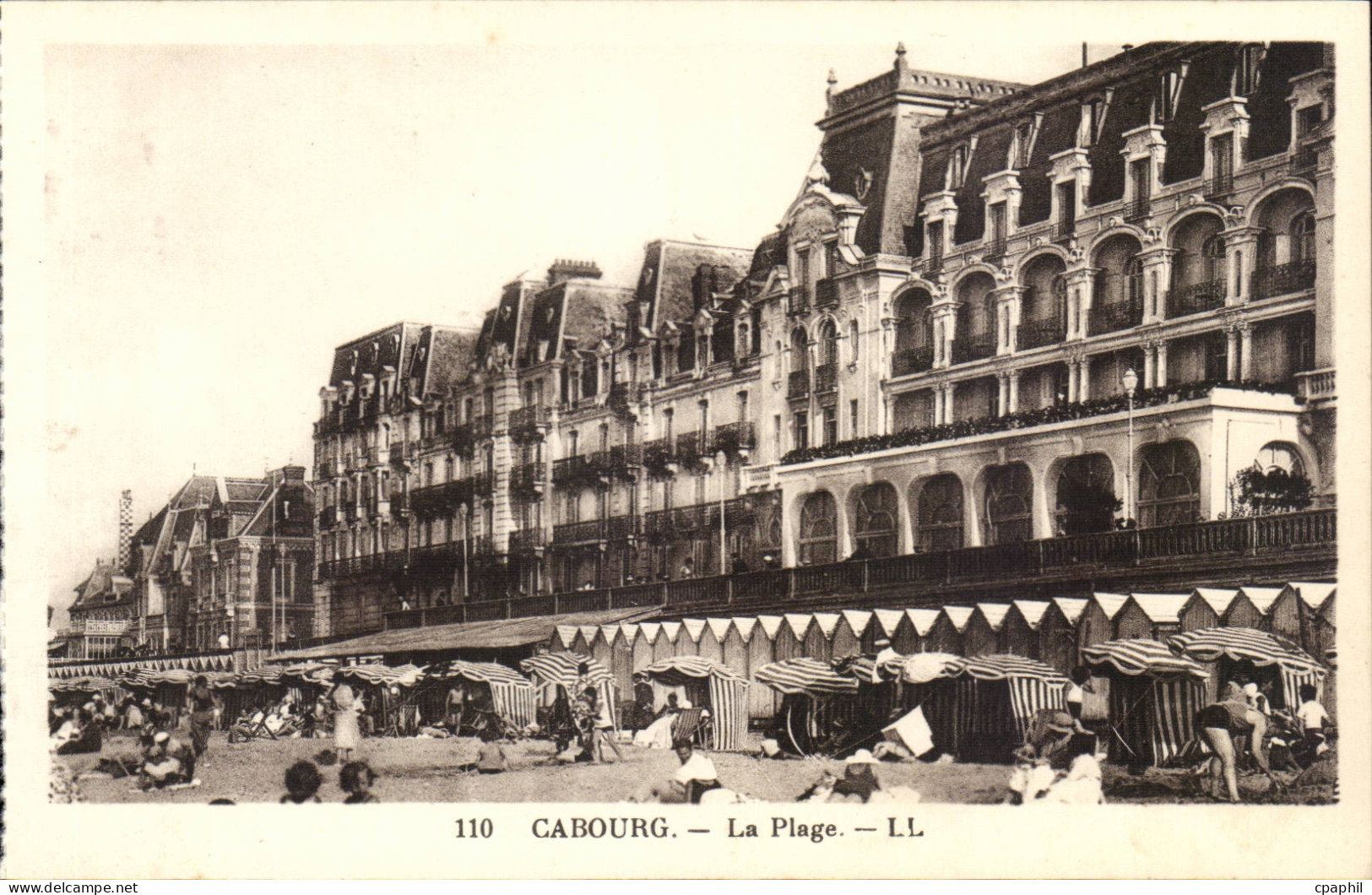 CAbourg CPA la plage