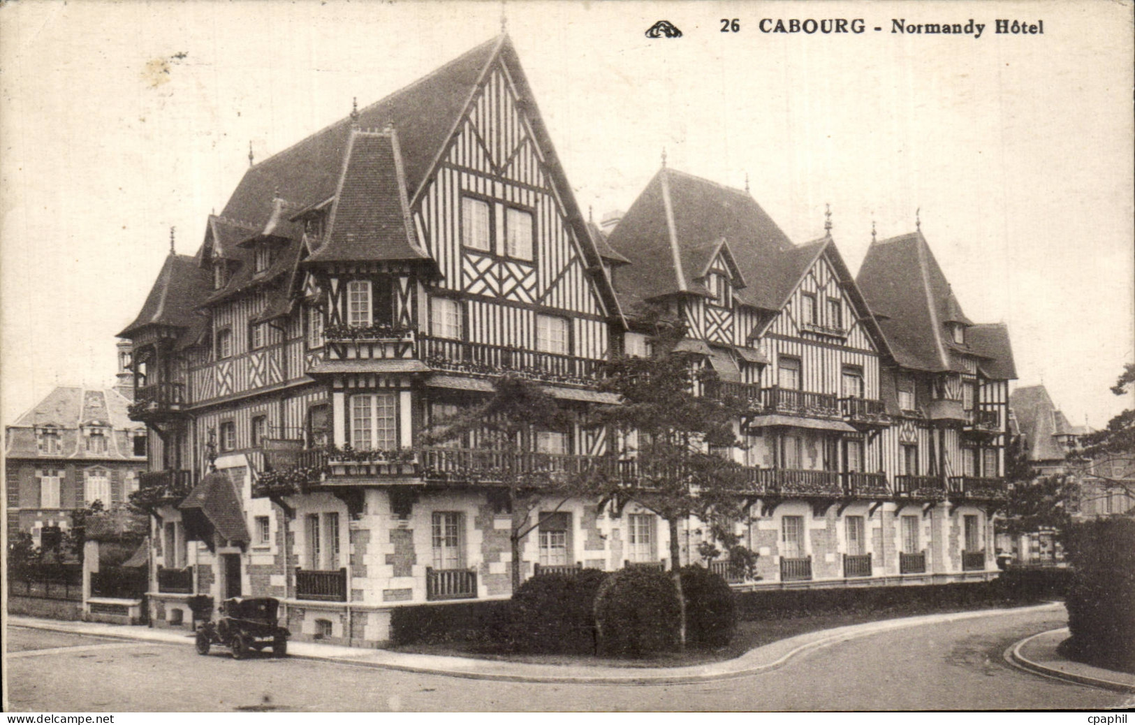 Cabourg CPA Normandy hotel