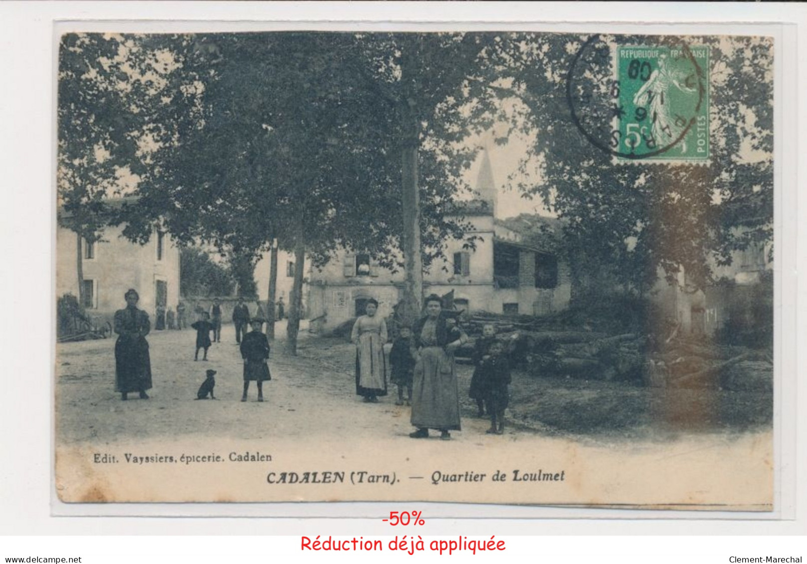 CADALEN - Quartier de Loulmet - état