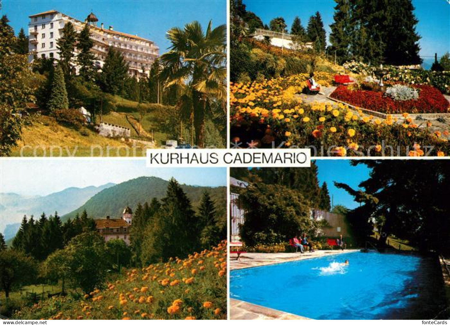 Cademario Kurhaus Cademario Park Schwimmbad