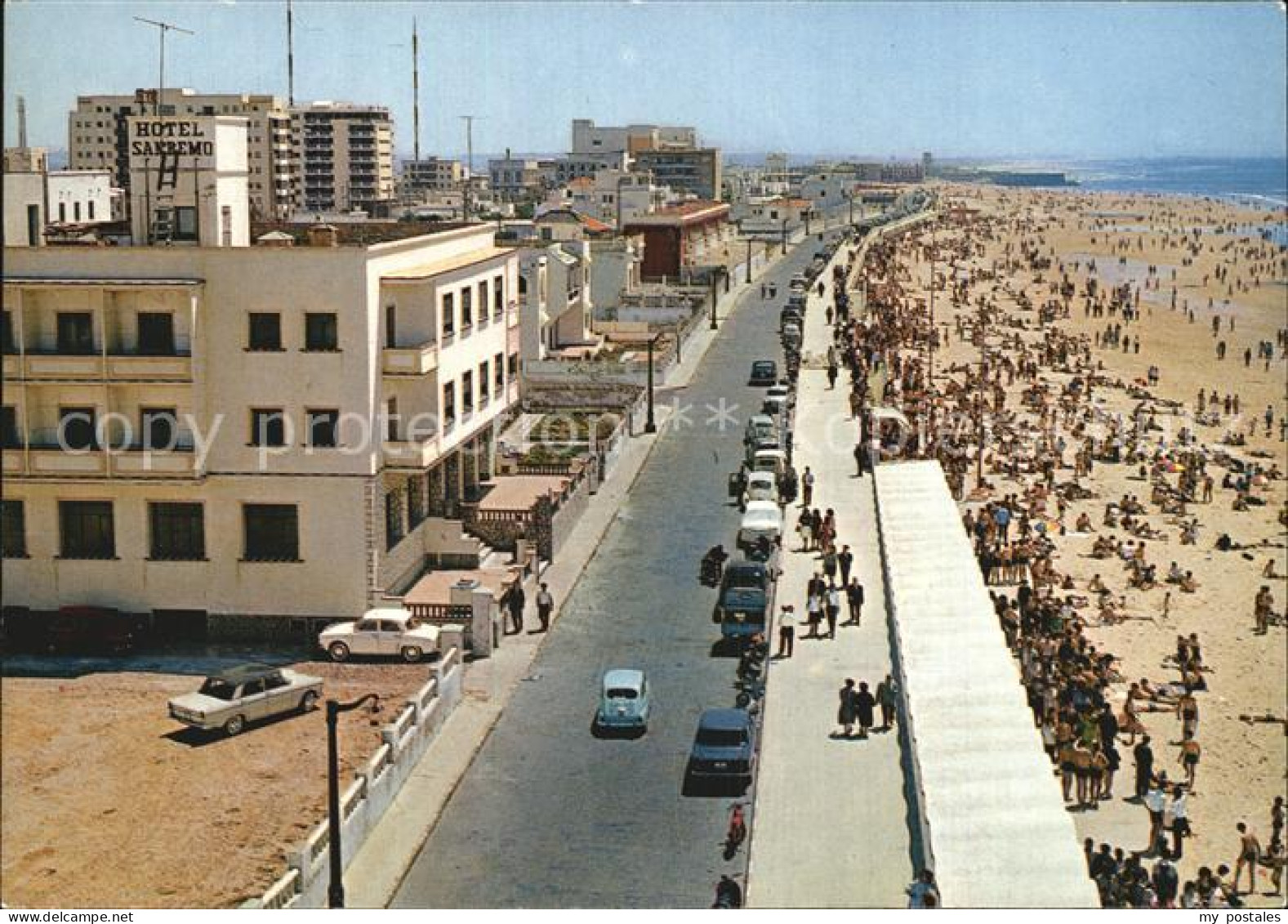 Cadiz Andalucia Strandpromenade
