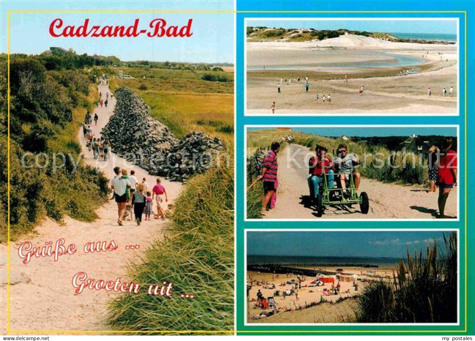 Cadzand Bad Strand Duenen