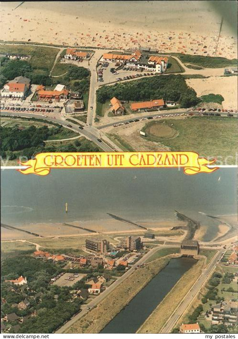 Cadzand Zeeland Fliegeraufnahme