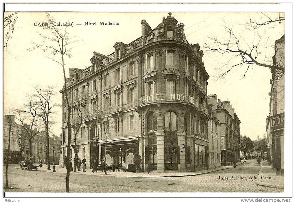 CAEN  -  Hôtel Moderne