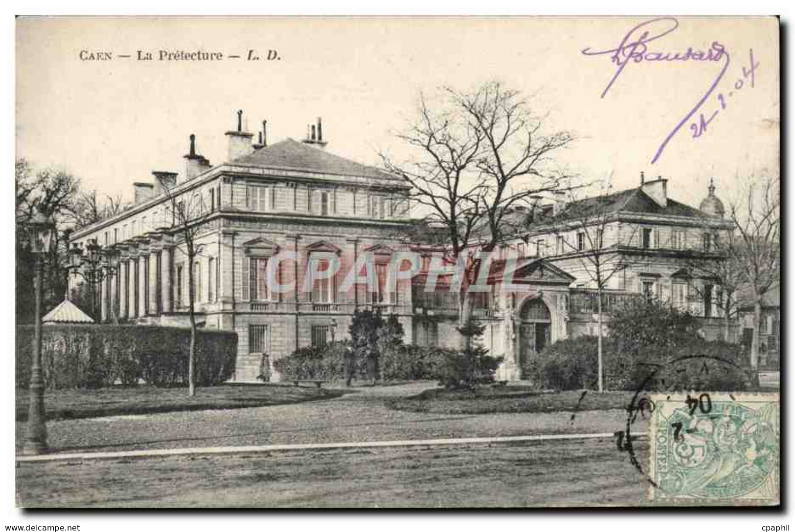 Caen - La Prefecture - CPA