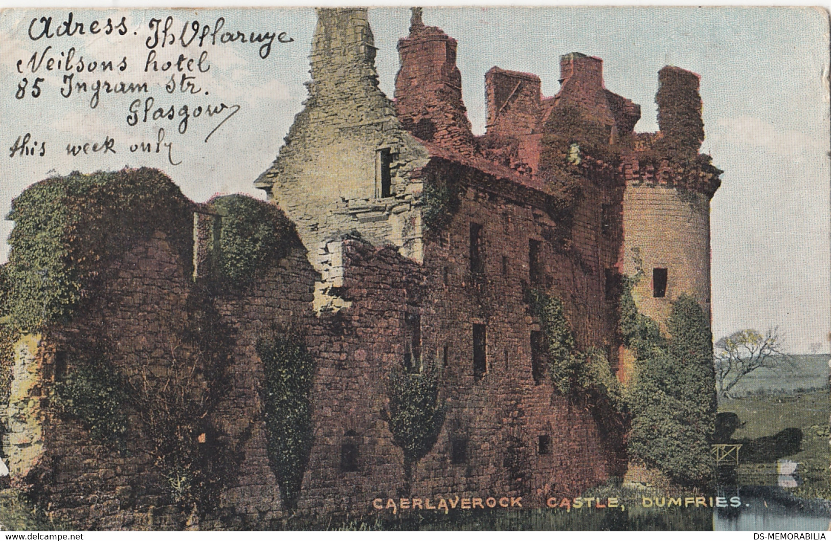 Caerlaverock Castle , Dumfriesshire 1904