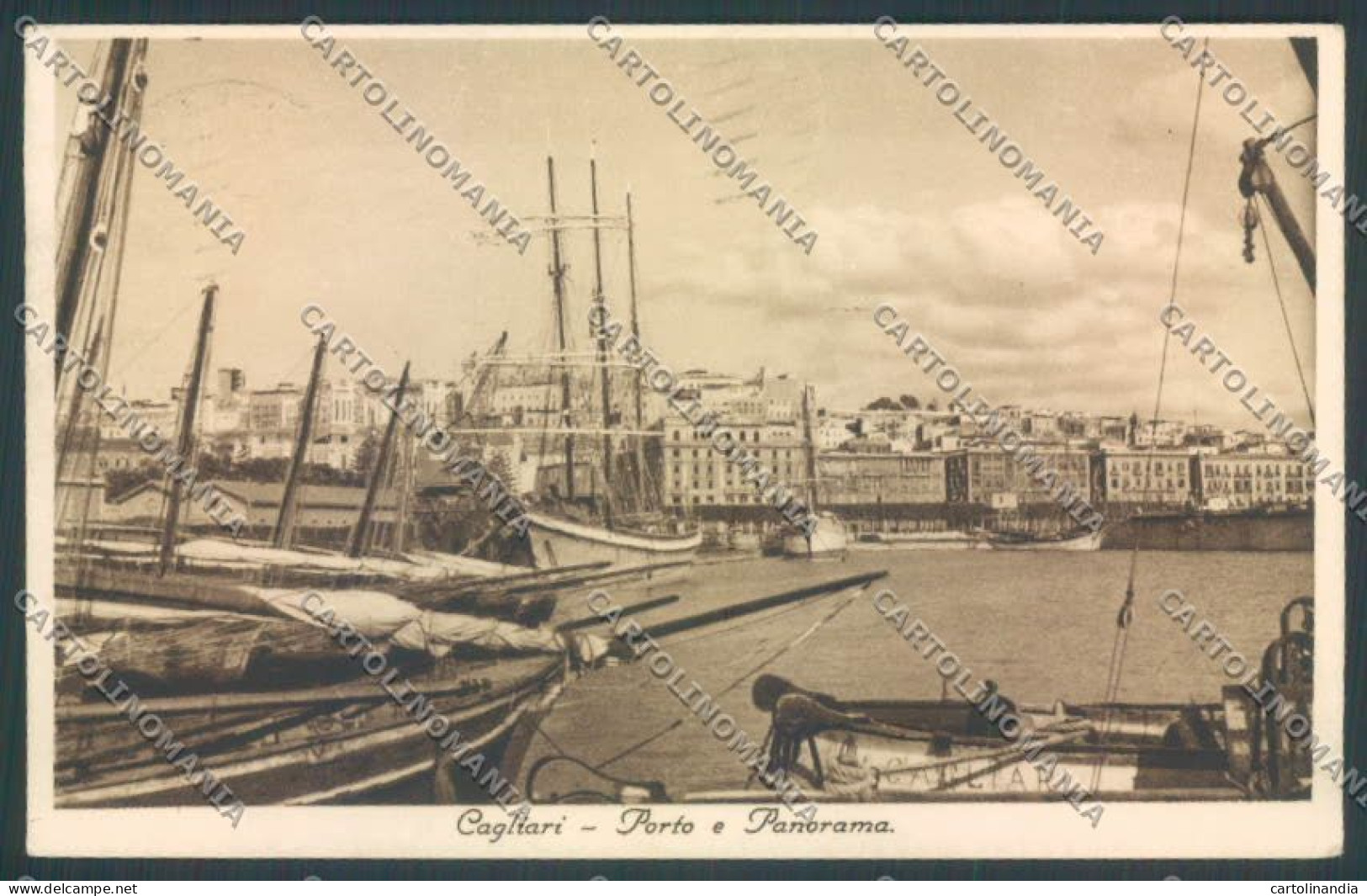 Cagliari città cartolina ZG0099