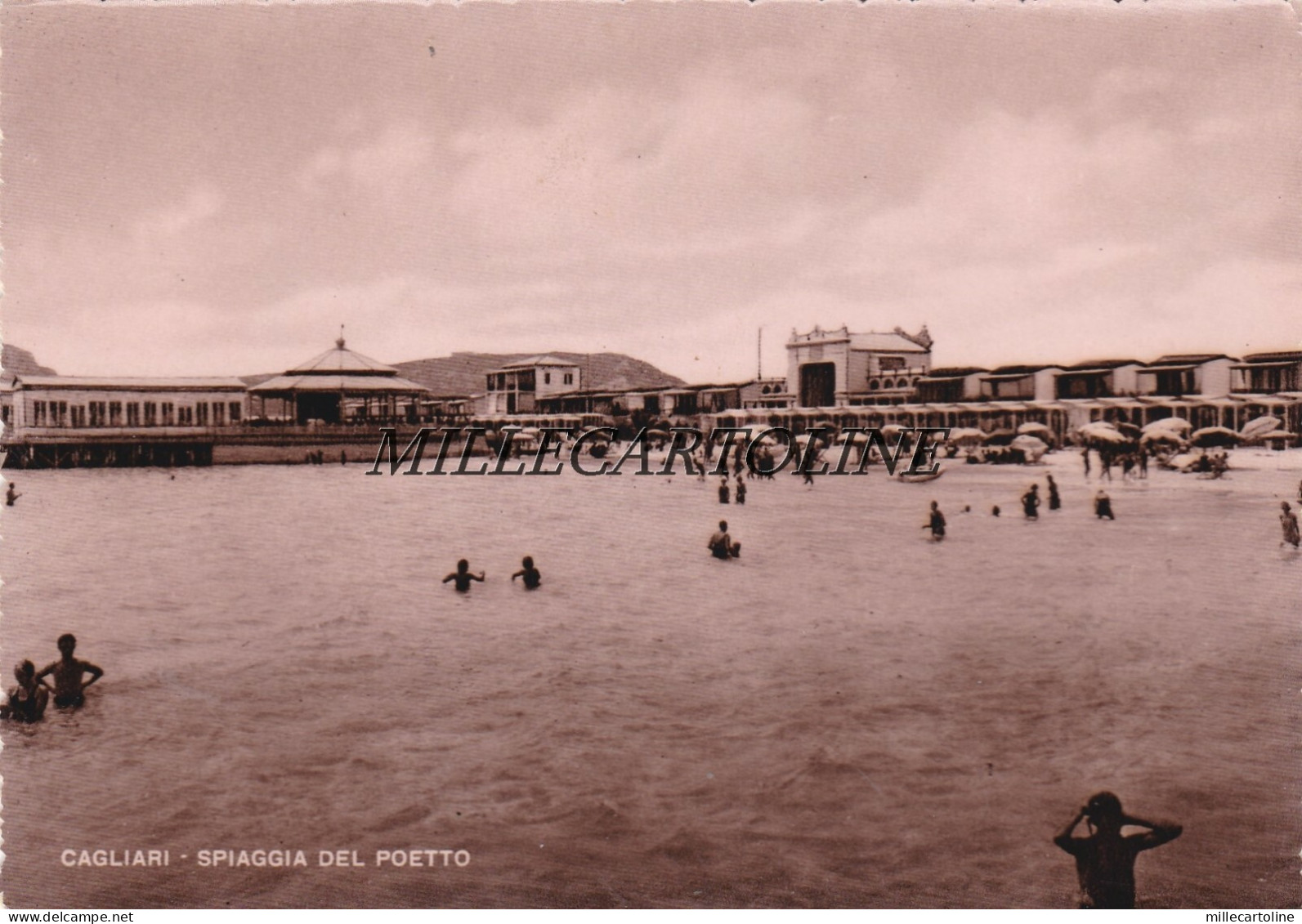 CAGLIARI:  Spiaggia del Poetto