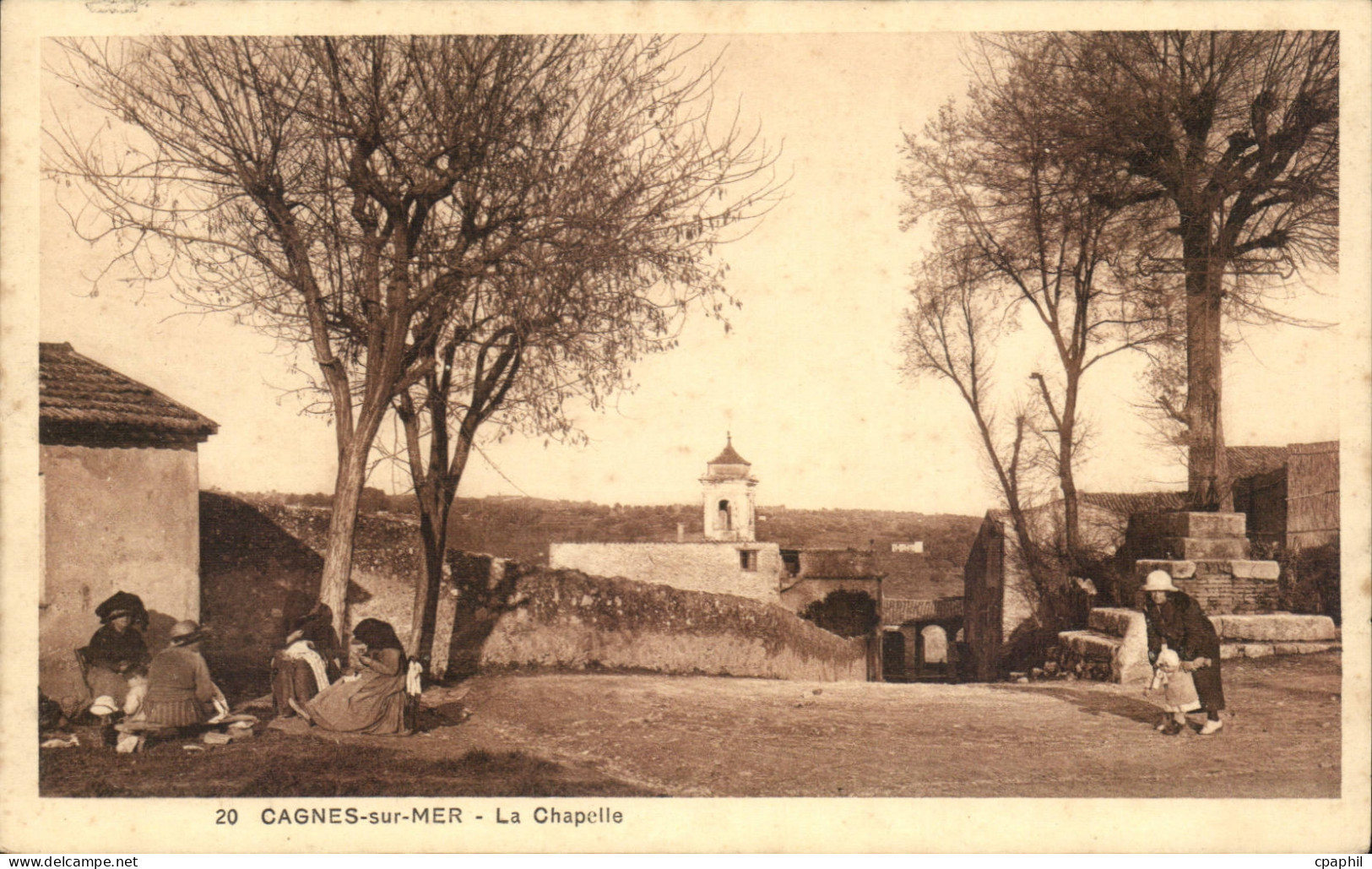 Cagnes sur Mer - La Chapelle - CPA