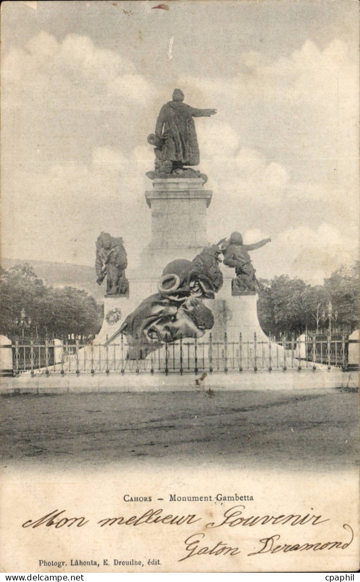 CAhors cPA Monument Gambetta