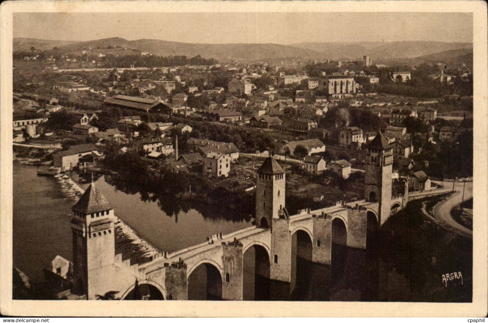 cahors - Le Pont Valente - CPA