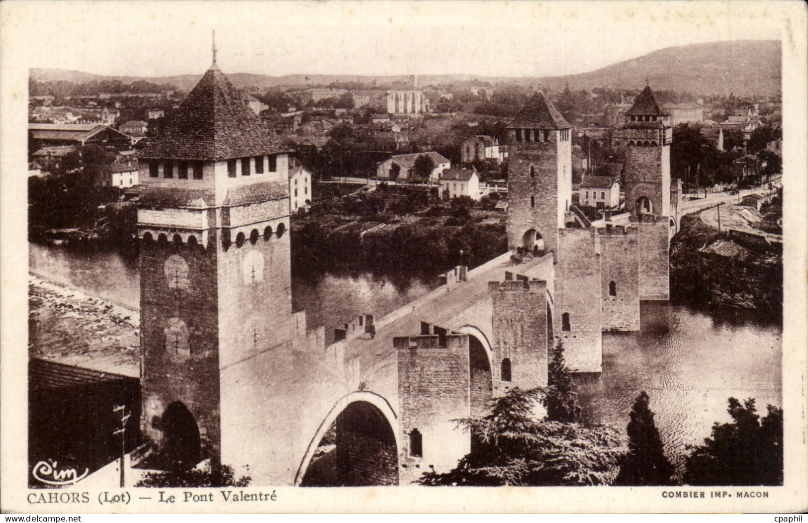 Cahors - Pont Valentre - CPA