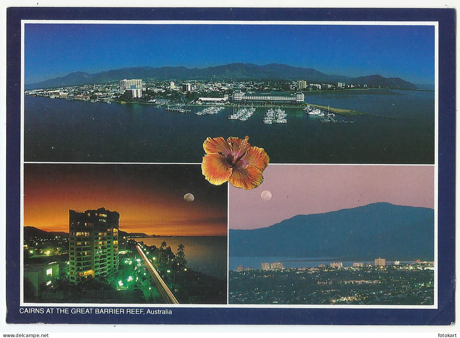 Cairns at the Great Barrier Reef, Vintage PC, QLD Australia, 1987