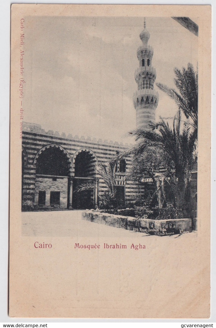 CAÏRO  MOSQUEE IBRAHIM AGHA