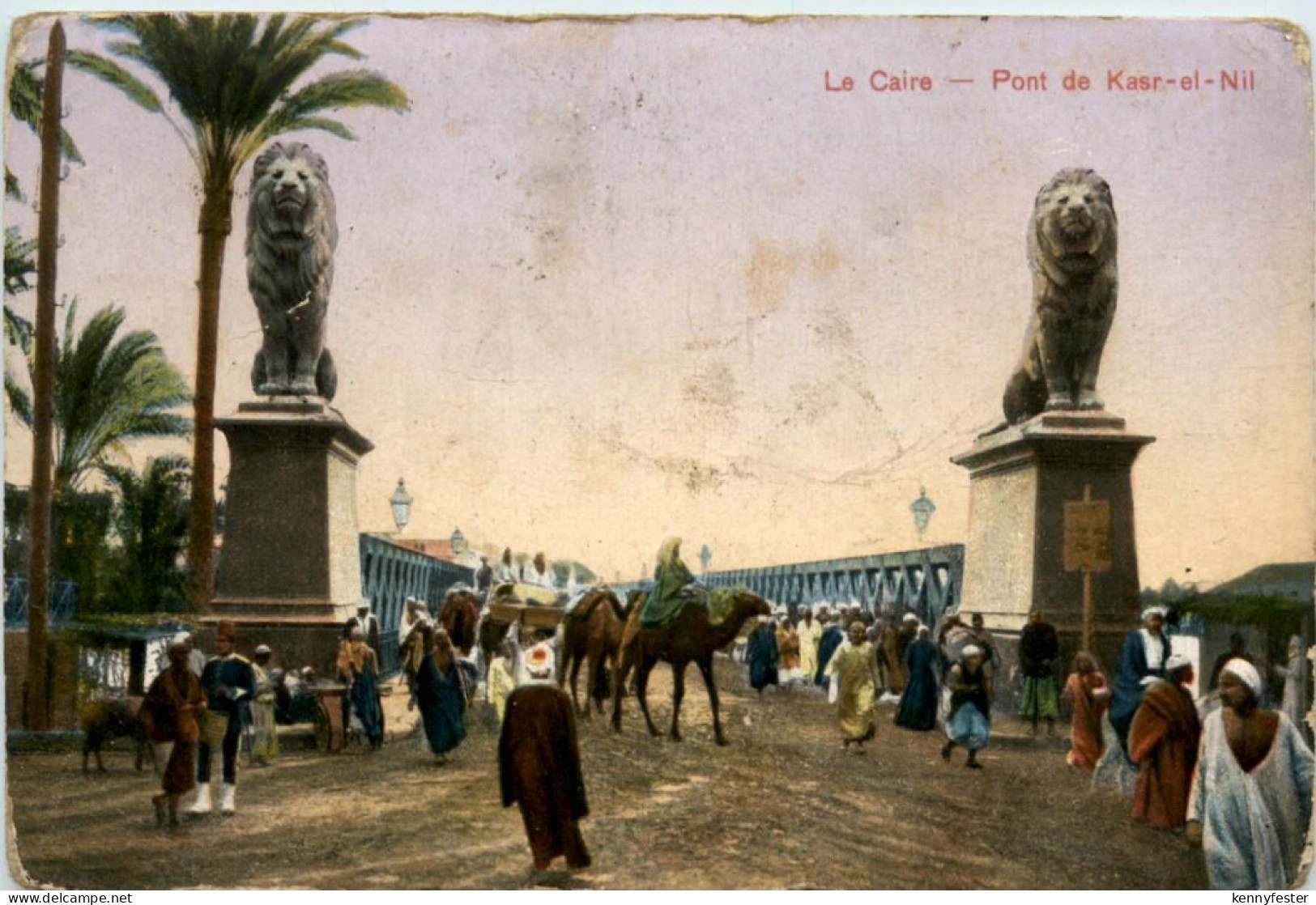 Cairo - Pont de Kasr-el-Nil