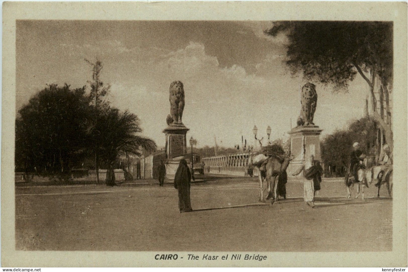 Cairo - The Kasr el Nil Bridge