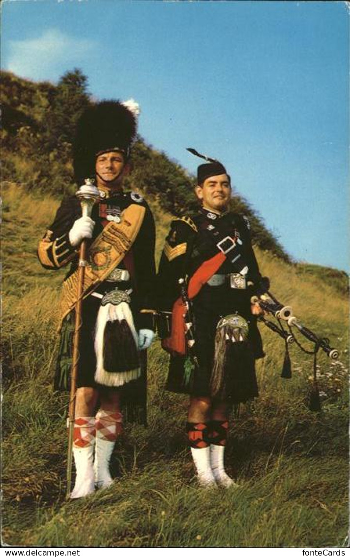 Caithness Sutherland Drum Major Piper Highlanders