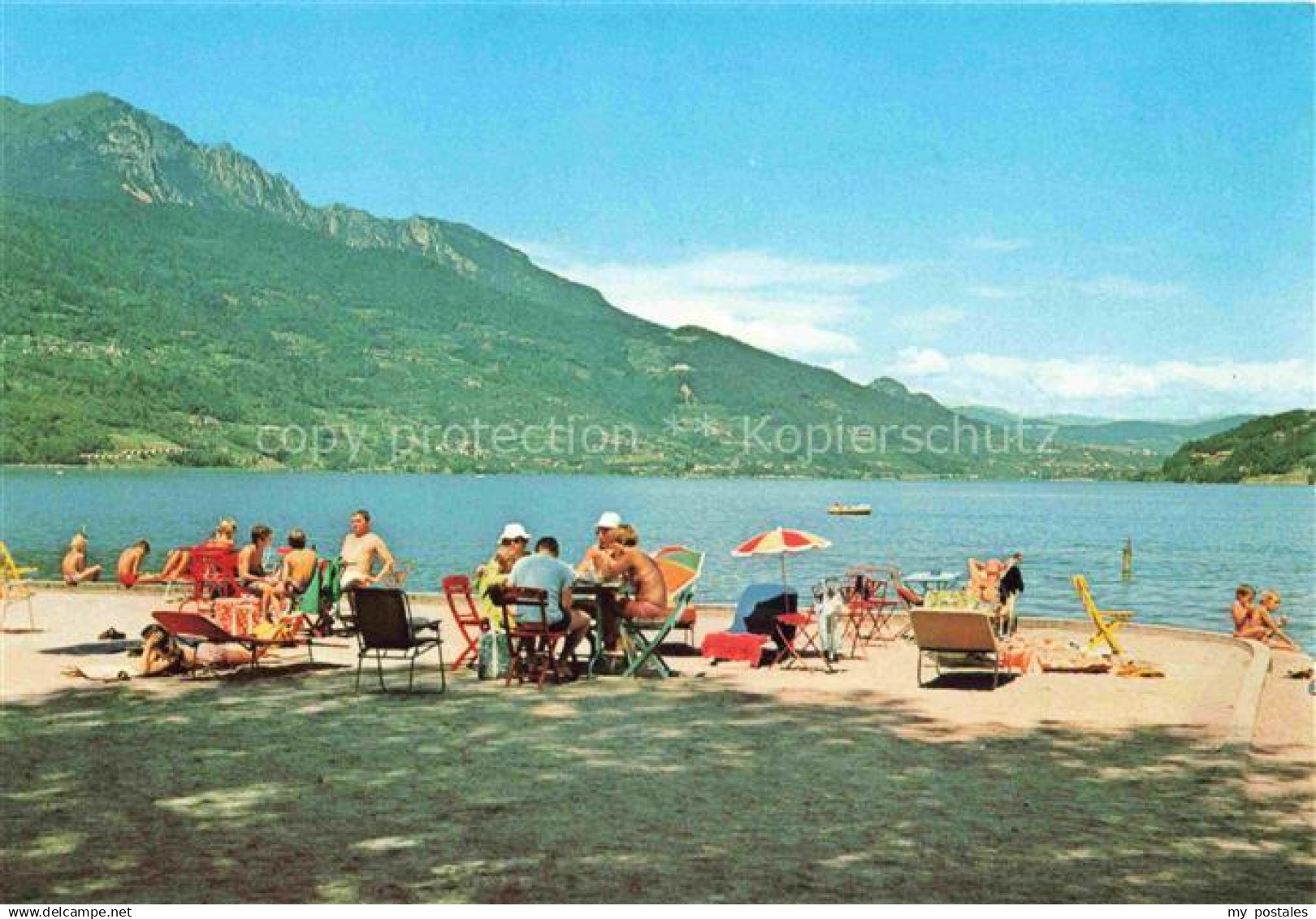 Caldonazzo Trient Trentino-Alto Adige IT Motivo sulla spiaggia