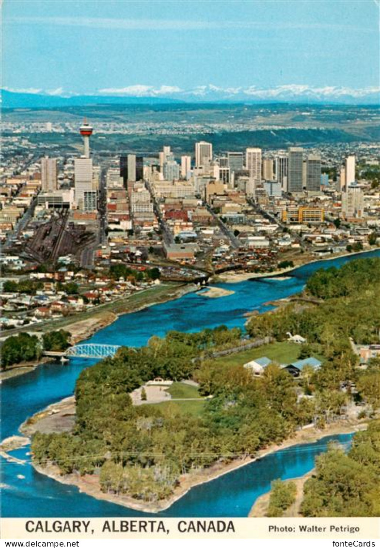 Calgary Alberta Canada Vue from Calgary Zoo