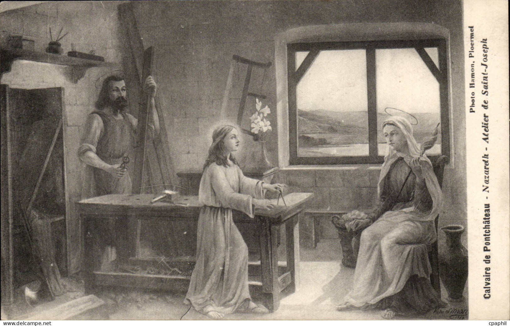 Calvaire de Pontchateau CPA Nazareth Atelier de Saint Joseph