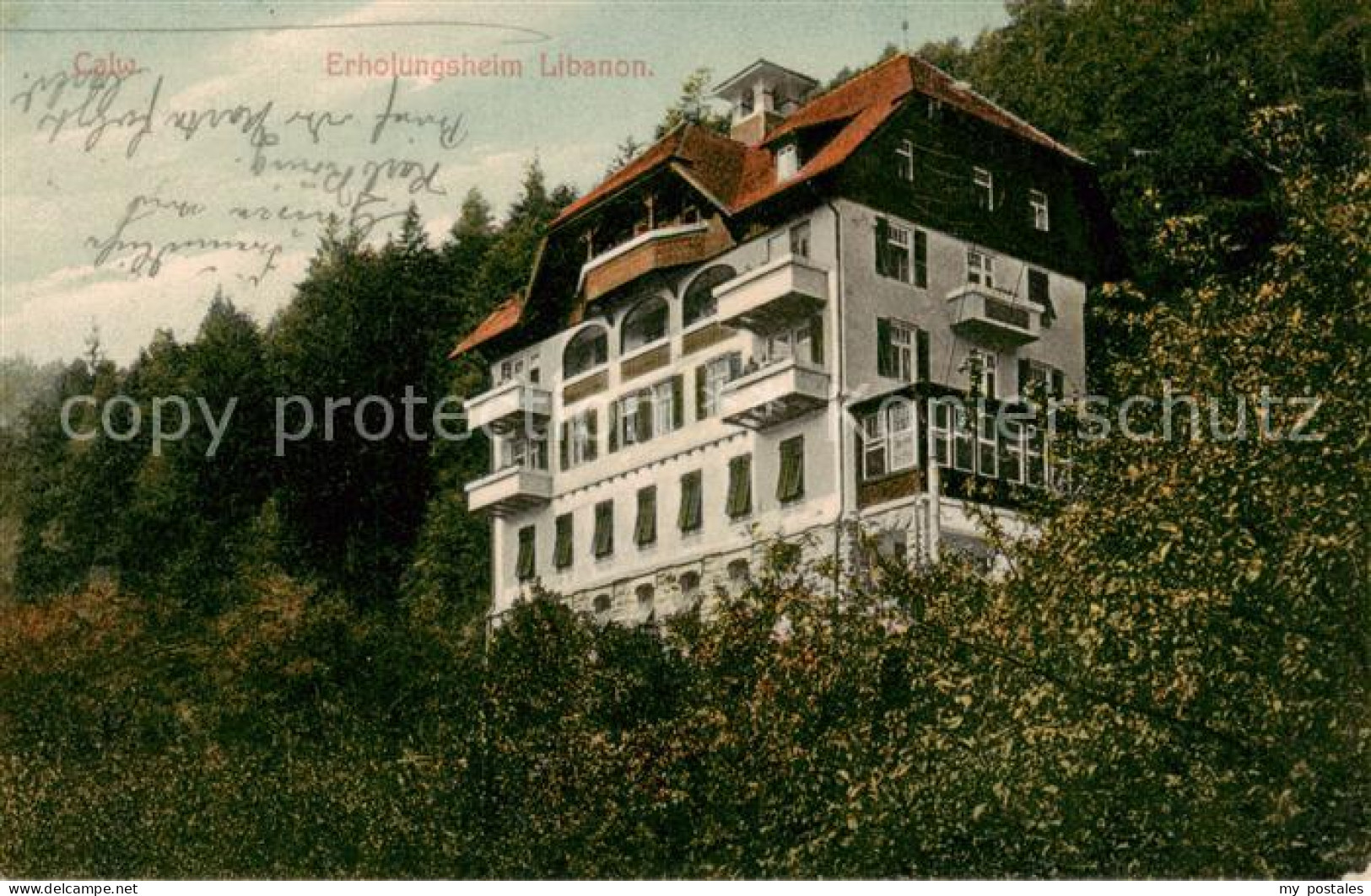 Calw Schwarzwald BW Erholungsheim Libanon
