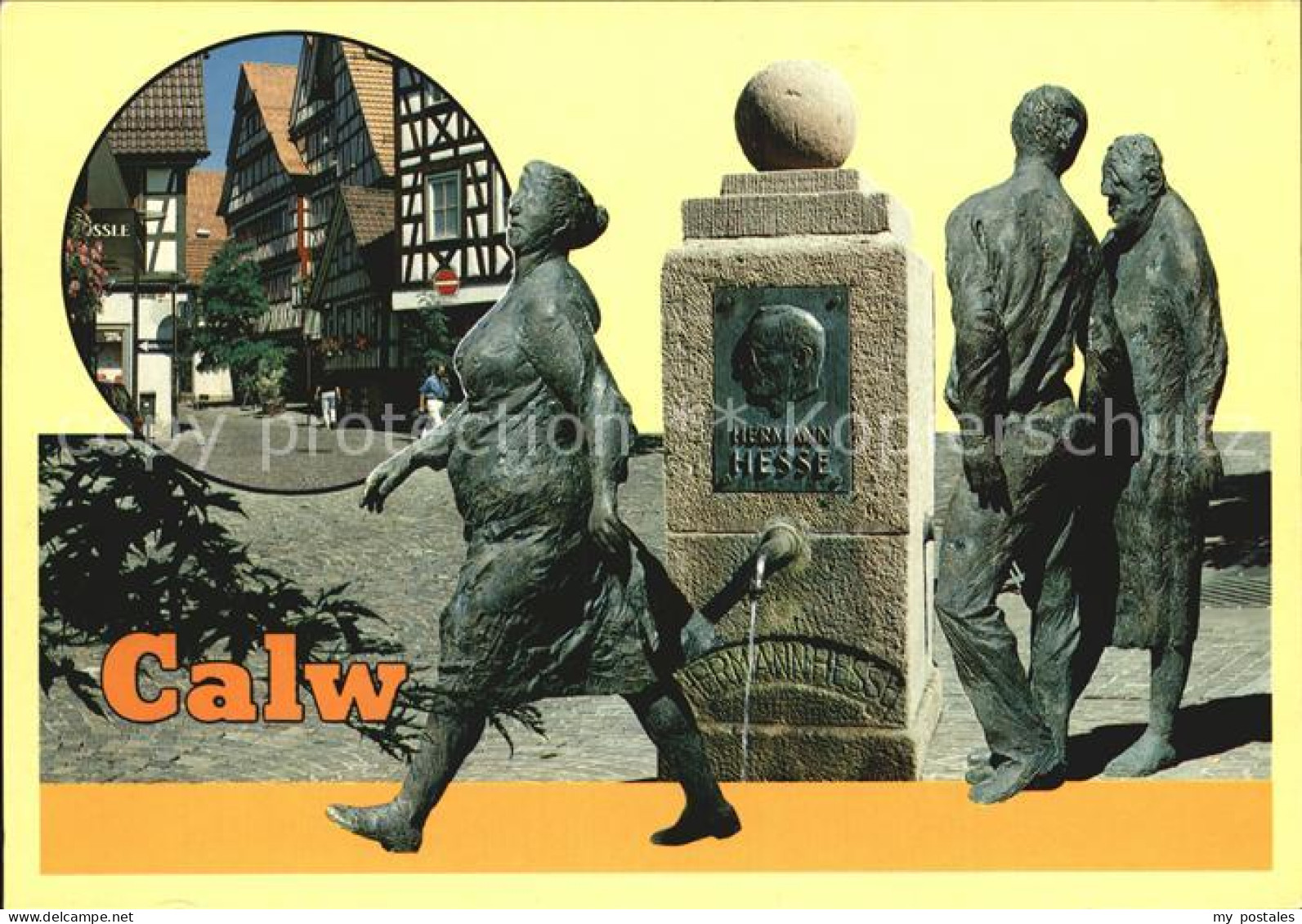 Calw Schwarzwald BW Hermann Hesse Denkmal