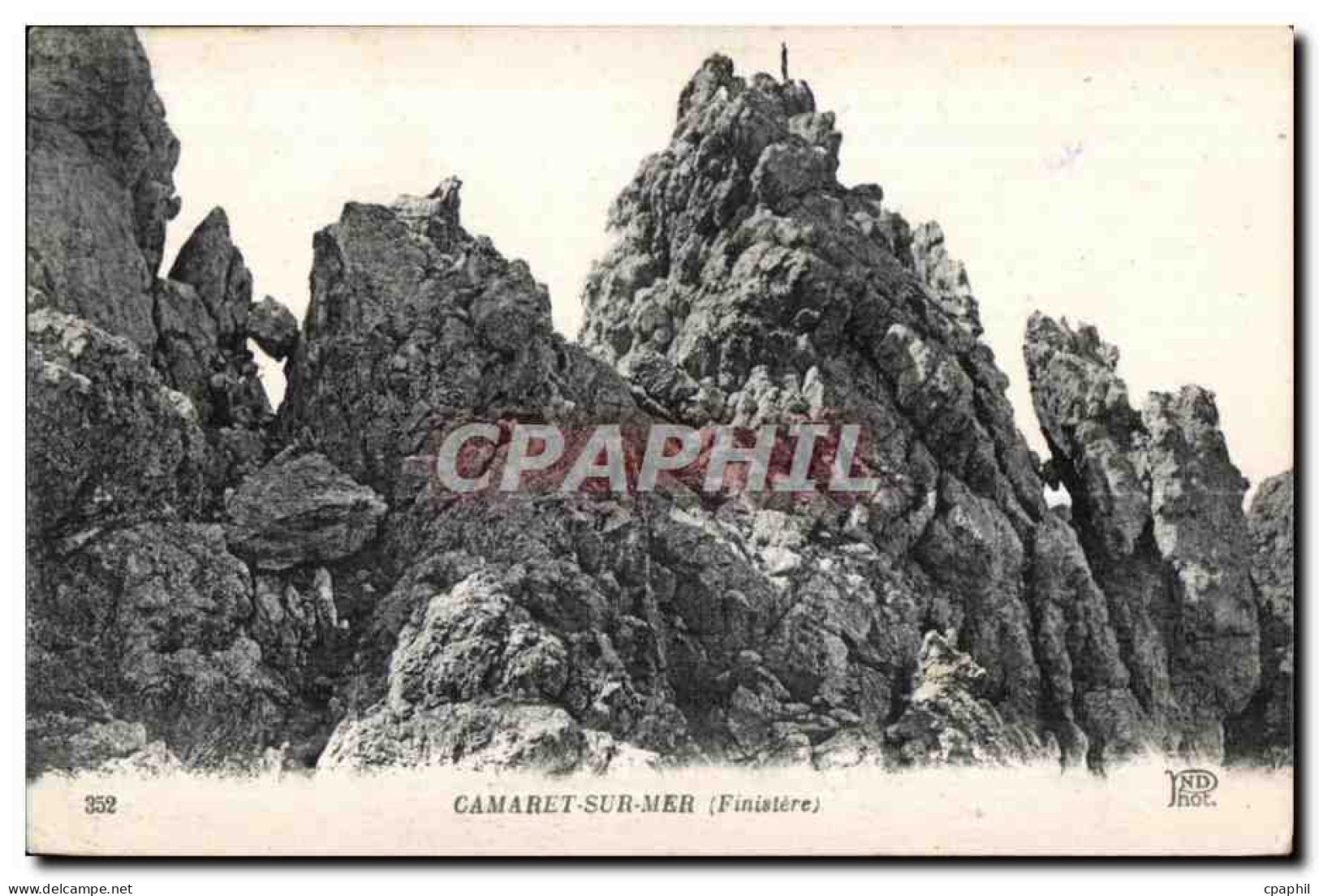 Camaret sur Mer - Les Rochers - CPA