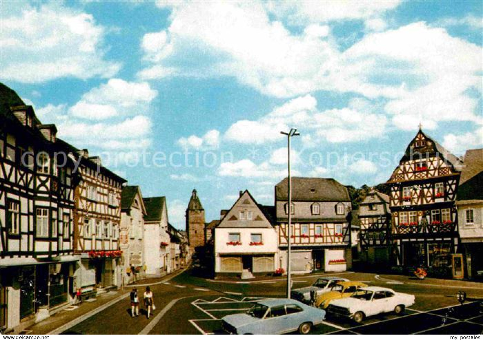 Camberg Bad Marktplatz Fachwerk