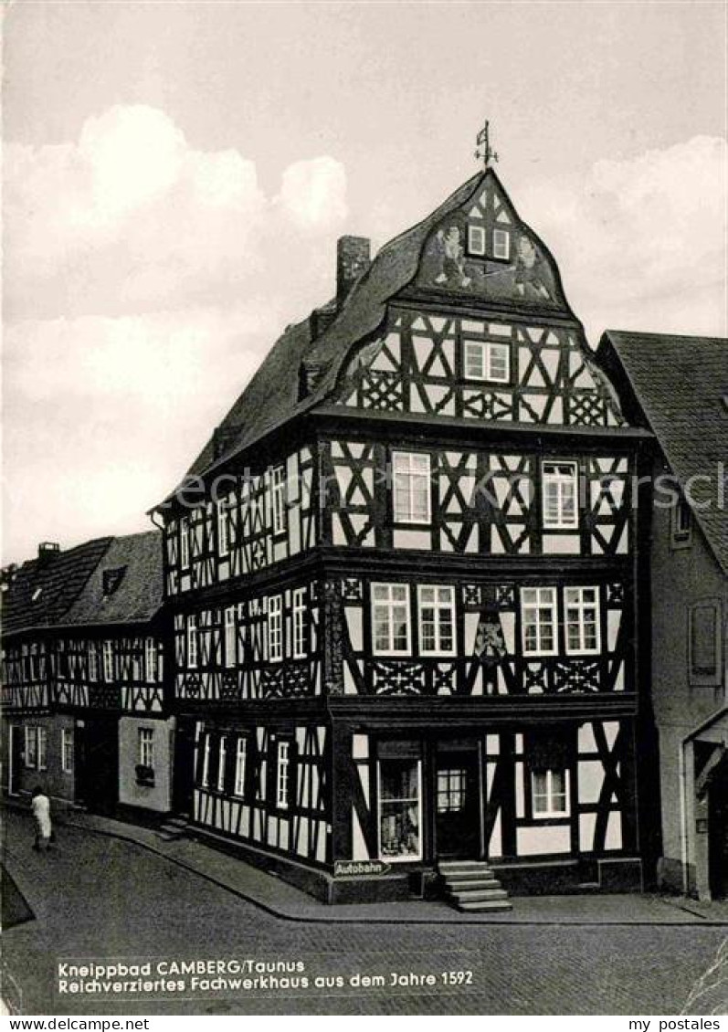 Camberg Bad Reichverziertes Fachwerkhaus