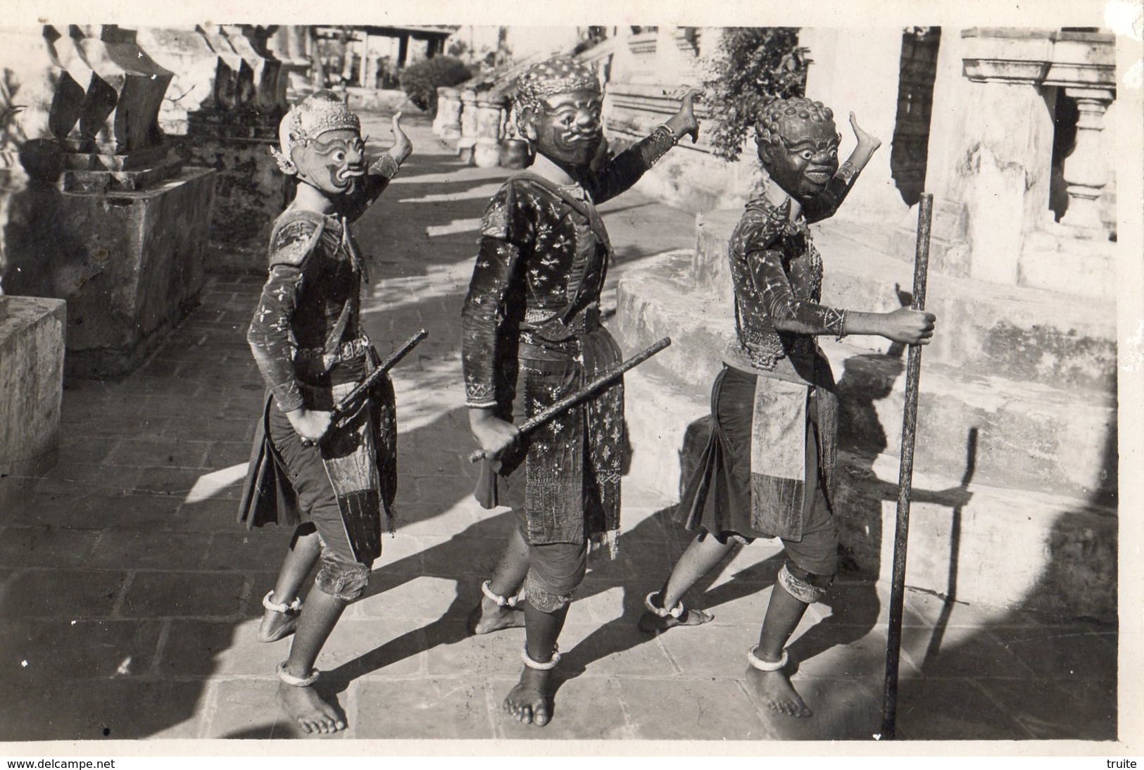CAMBODGE DANSEURS (CARTE PHOTO)