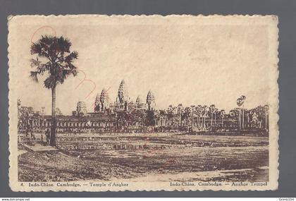 Indo-Chine - Cambodge - Temple d'Angkor - Chocolat Martougin Anvers - postkaart