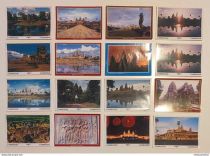 CAMBODIA - 43 Postcards Lot