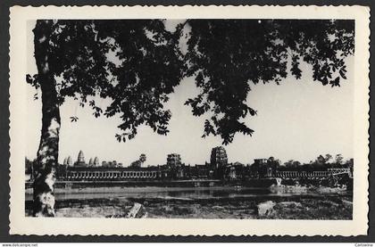 Cambodia Angkor Wat temple panoramic view
