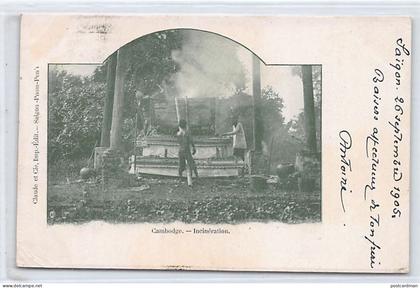 Cambodge - Crémation - Ed. Claude et Cie